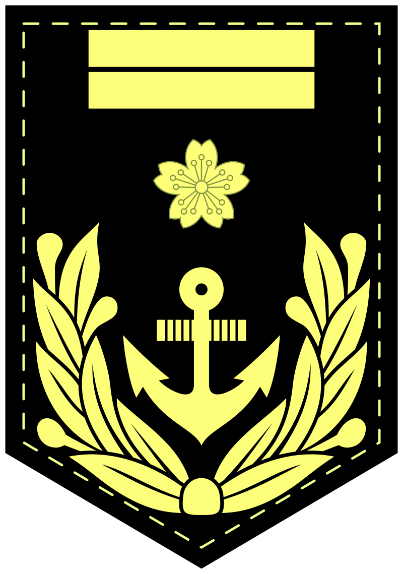 各国军衔标识：日本