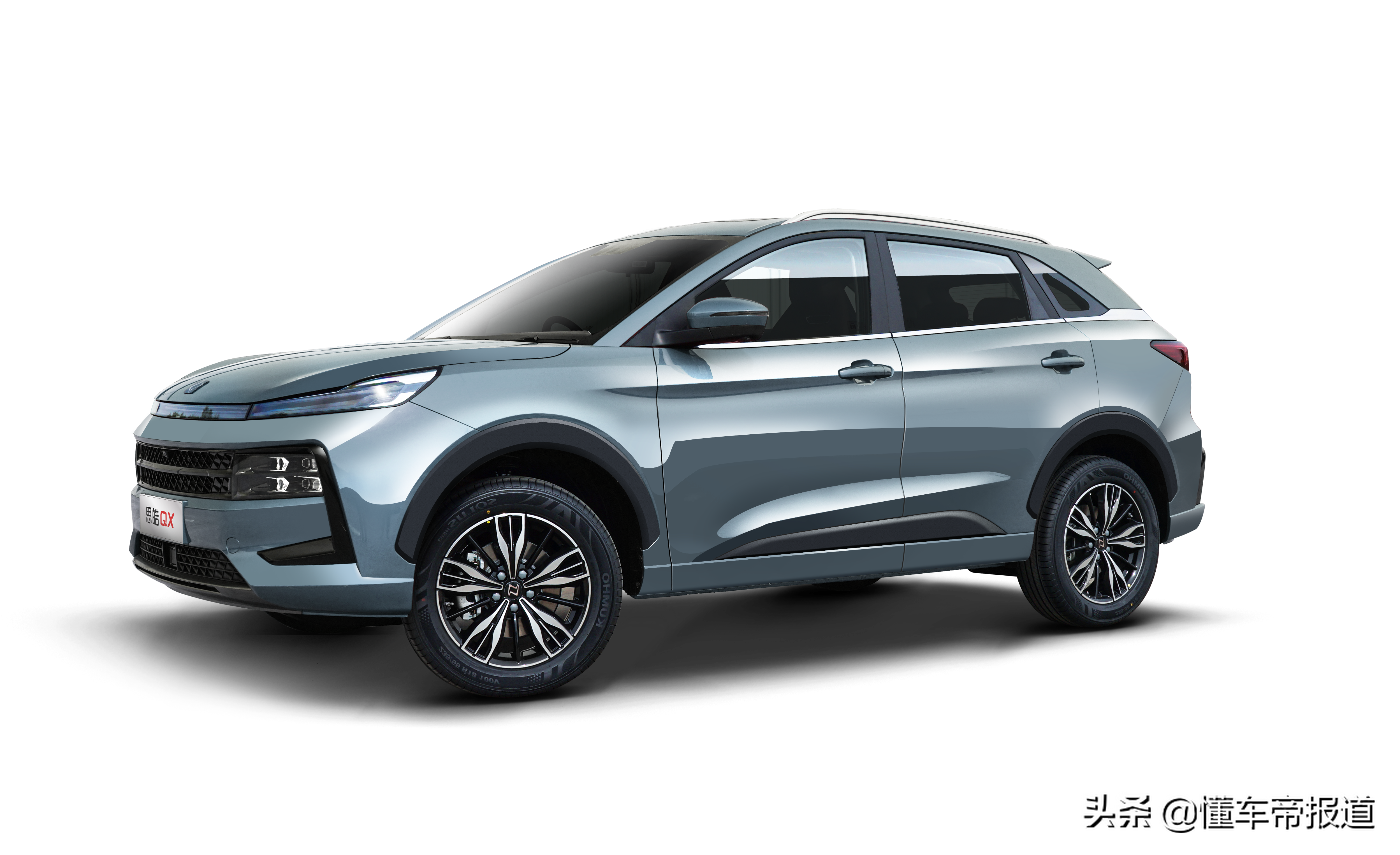 纯正德系架构长什么样思皓qx实拍静态解析