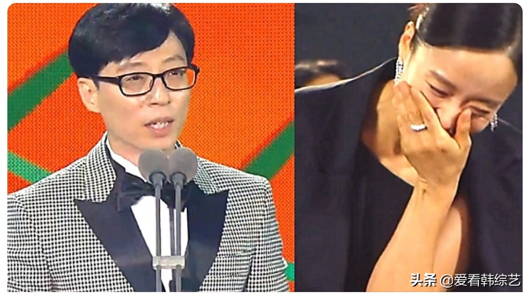 刘在石充满绅士风度的获奖感言中，还揭露了全