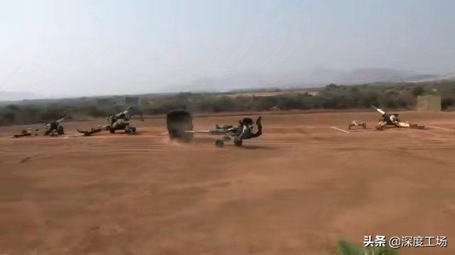 印度边境公路修到喀喇昆仑山口：145门美国155毫