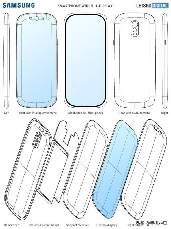 三星手机新专利权曝出：三d斜面/河卵石设计方案具有现代感