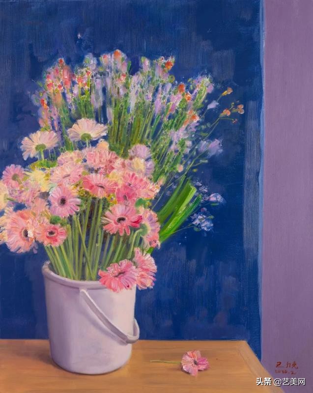 绽放——著名画家王力克笔下的生命之花