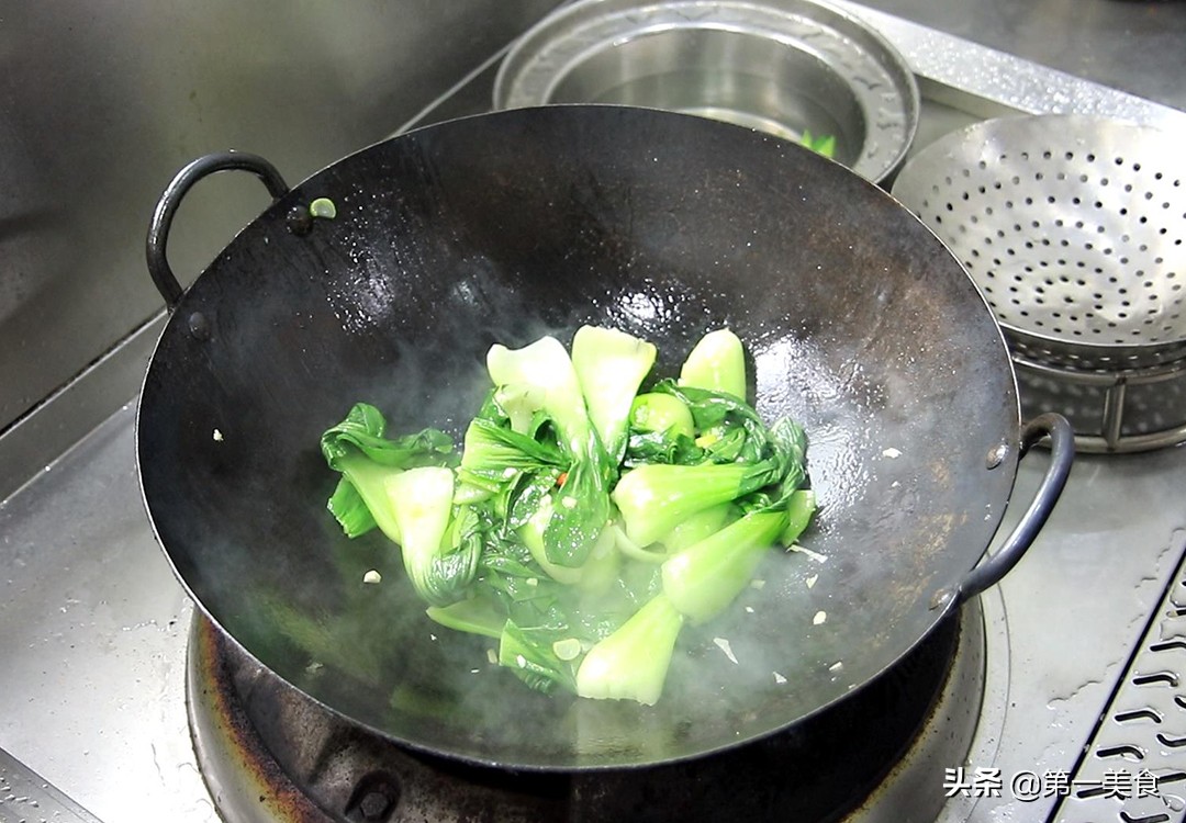 图片[8]-【青菜肉末】做法步骤图 青菜搭配肉末简单一炒 做出饭店的既-起舞食谱网
