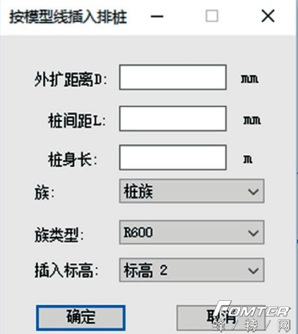 Revit地铁围护桩自动生成算法