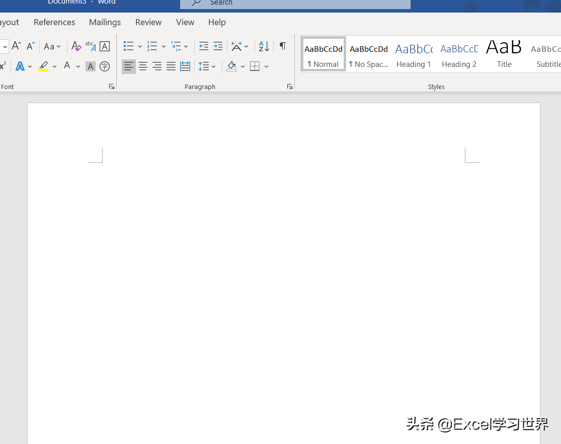 如何在 Word 中插入一整張背景圖片？圖片不要循環顯示
