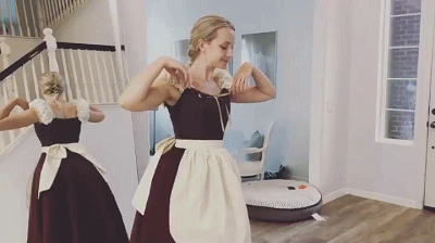 To realize princess dream of the daughter, play essence old father with one's own hands tailor about a hundred " blackart " skirt explodes sth resembling a net of network of fire