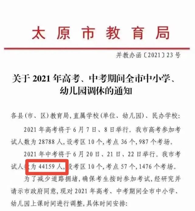 「中考資訊」2021年太原市民辦高中招生計(jì)劃出爐，變化驚人