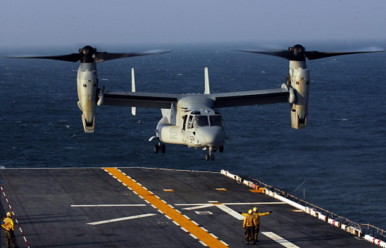 日本接收首批美制V-22旋翼运输机，价格达30亿美