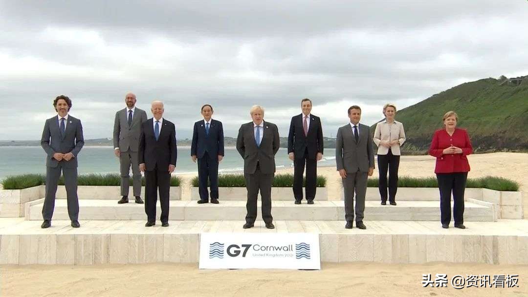 拜登指望3天就能忽悠G7共同反华，没想到7国分成三派，各怀鬼胎