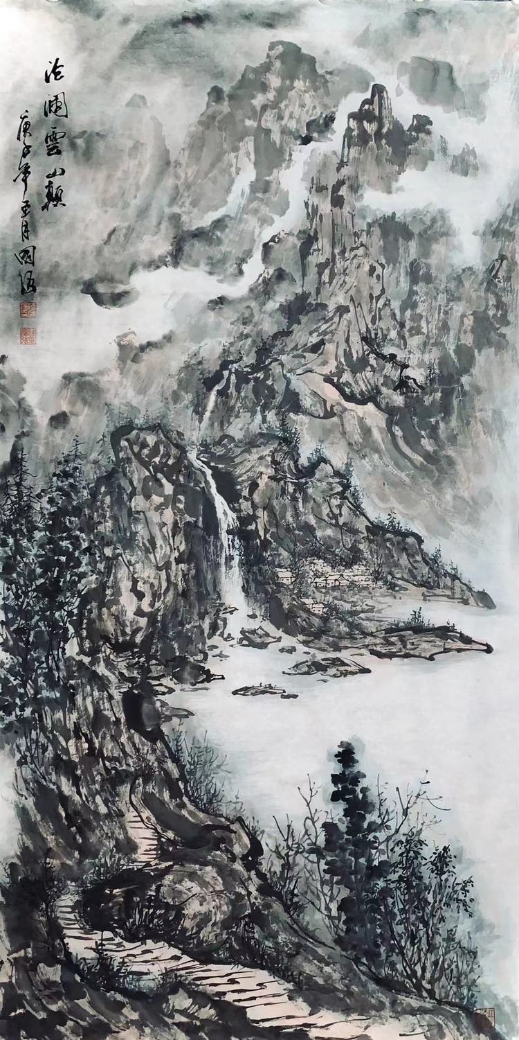 书画家陆国强——我心中的山水