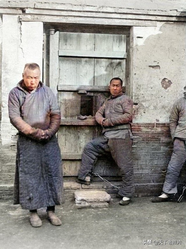 1917年的京师第一监狱老照片 原北京市监狱百年前的影像