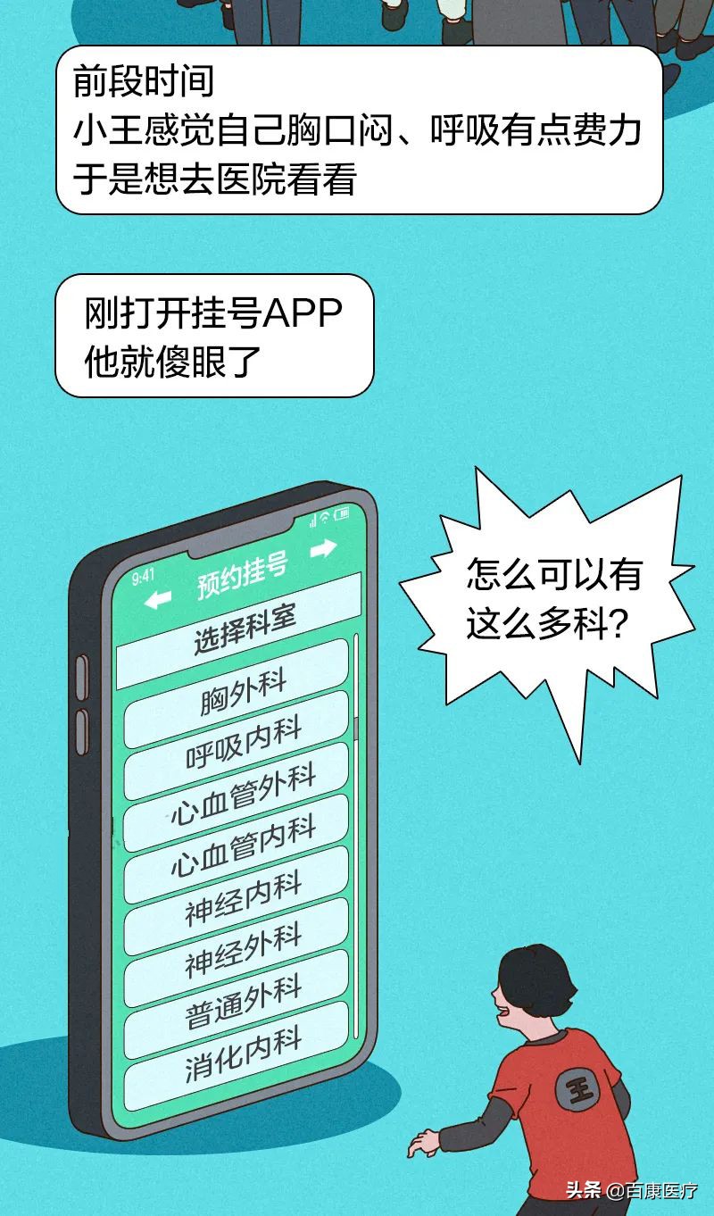 看病不知道该挂哪科？一张图教你如何挂号