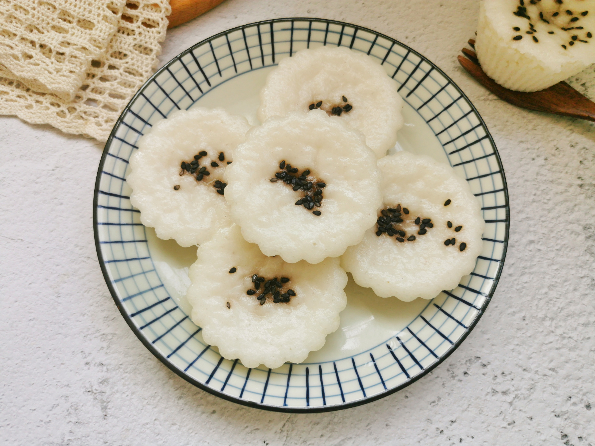 酒酿大米糕零失败的做法，软嫩不黏牙，只需要要4种食材