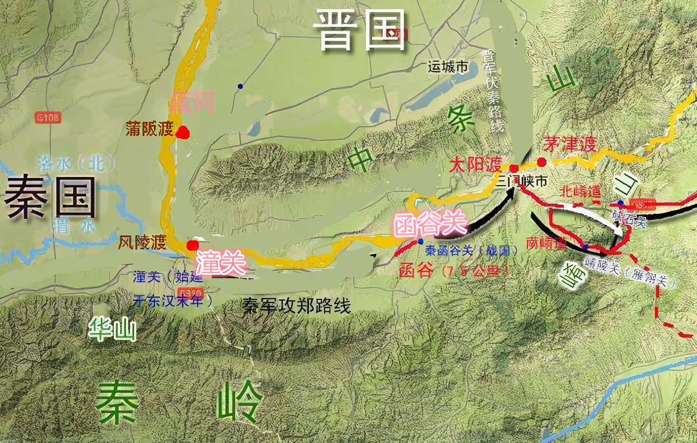 函谷关傲视群雄,保秦国一方平安,六国为何不绕道攻打?