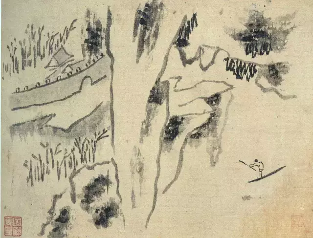 这位和尚的画,简到了极致,影响后世几百年