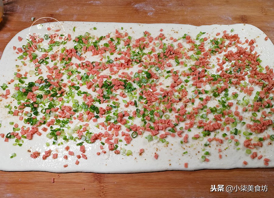 圖片[10]-懶人花卷做法 不用二次餳發 一切一壓 暄軟味美 比面包都好吃-起舞食譜網