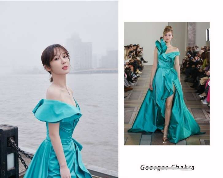 芭莎礼服夜：杨颖翻车，倪妮平淡，胜出的是穿国货的赵丽颖张小斐