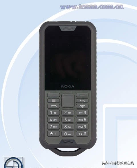 “砸核桃仁神器”Nokia800 Tough入网许可证国家工信部