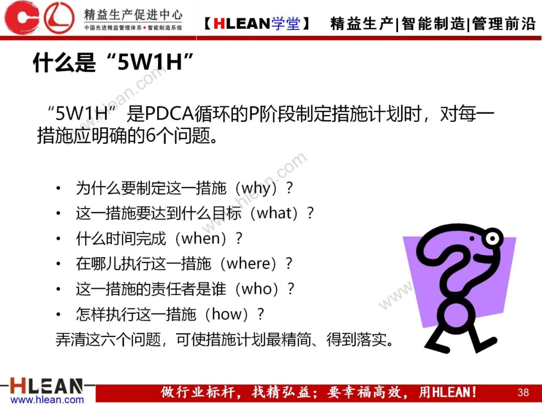 「精益学堂」质量管理小组活动