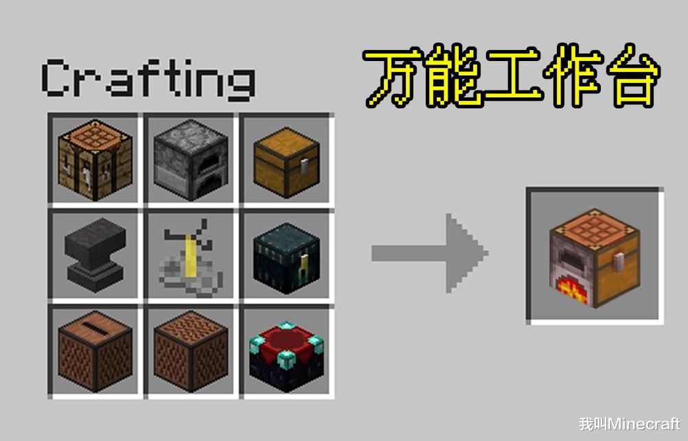我的世界 老玩家 合成 建議來了 12張配方 木棍 鐵錠 短鍬 我叫minecraft Mdeditor