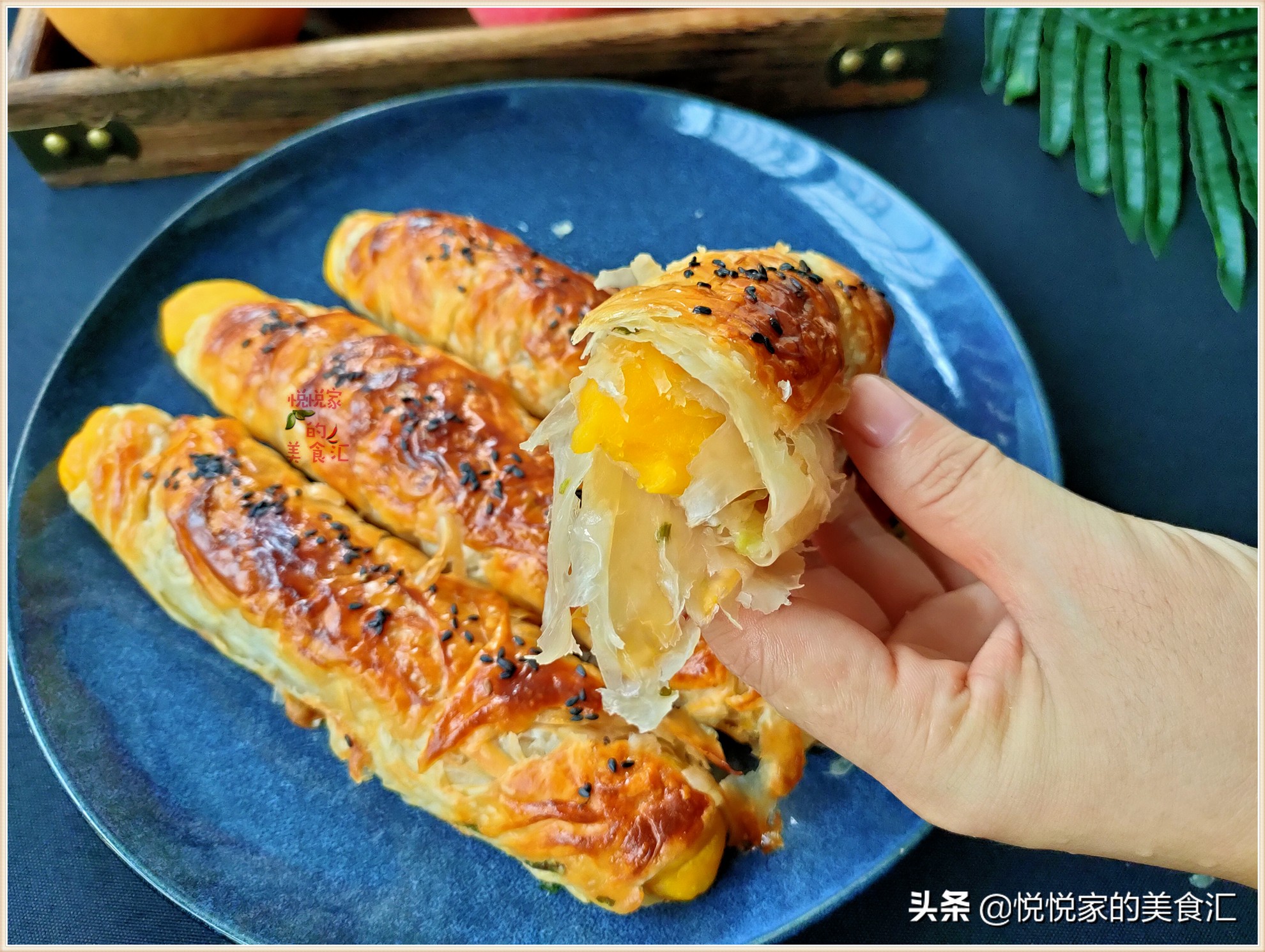 吃了30多年南瓜饼，头次这样做，葱香十足外酥里糯，好吃不油腻