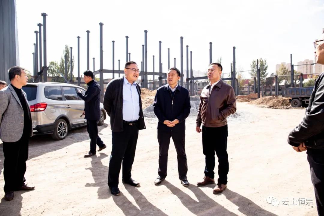 大同市副市长郝献民考察恒宗集团北方医药有限公司新型GMP工厂