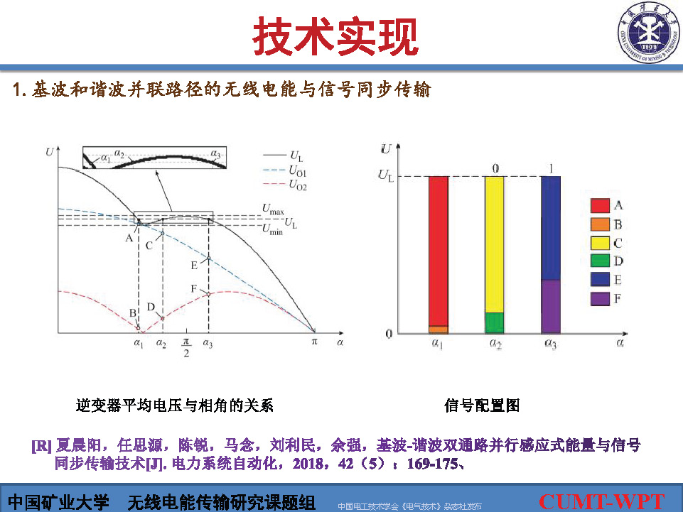 中国矿大夏晨阳教授：基于谐波通信的无线电能与信号同步传输技术