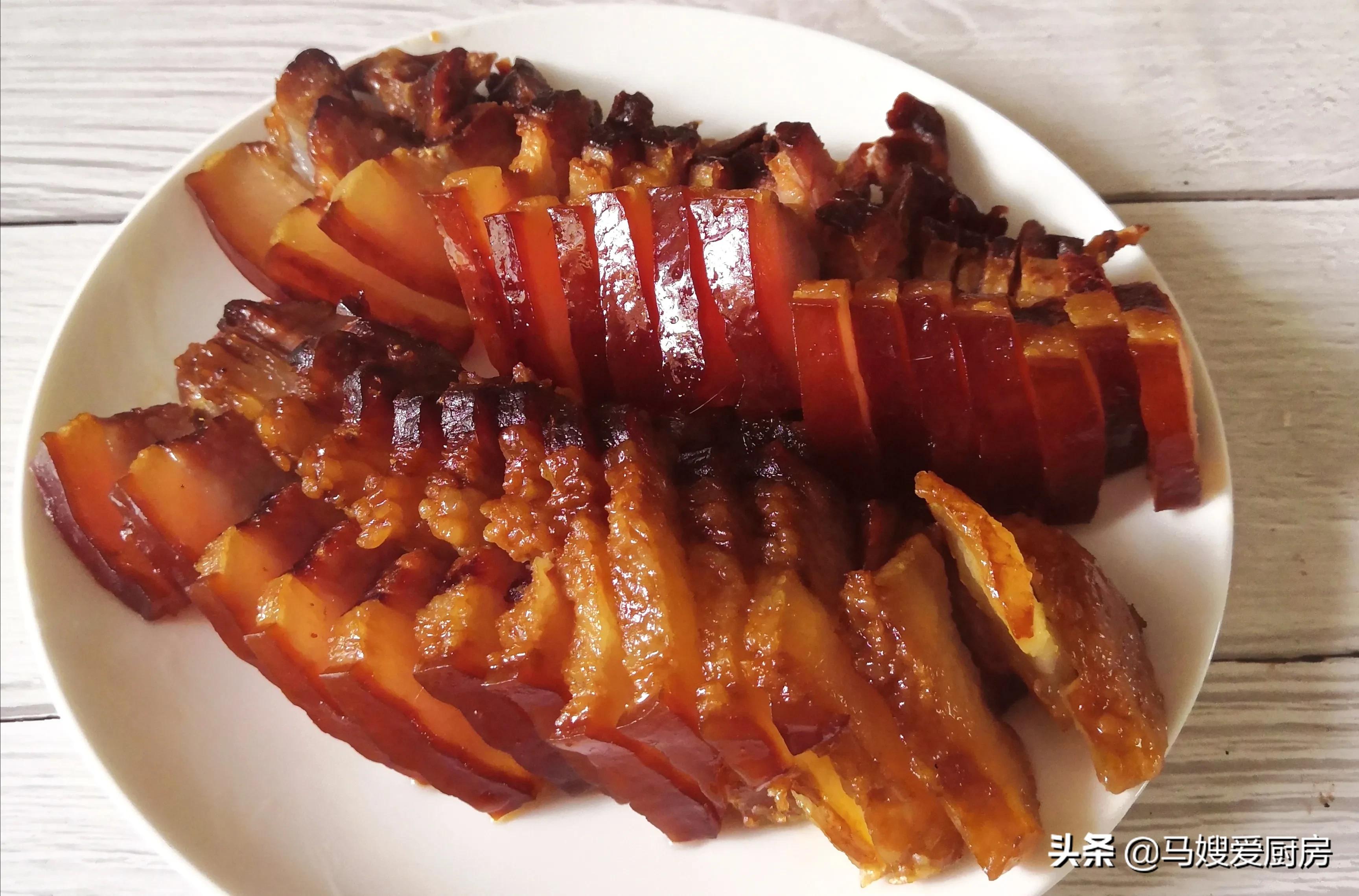 溫州特色醬油肉，在家做很方便，吃不到臘肉就用它解解饞