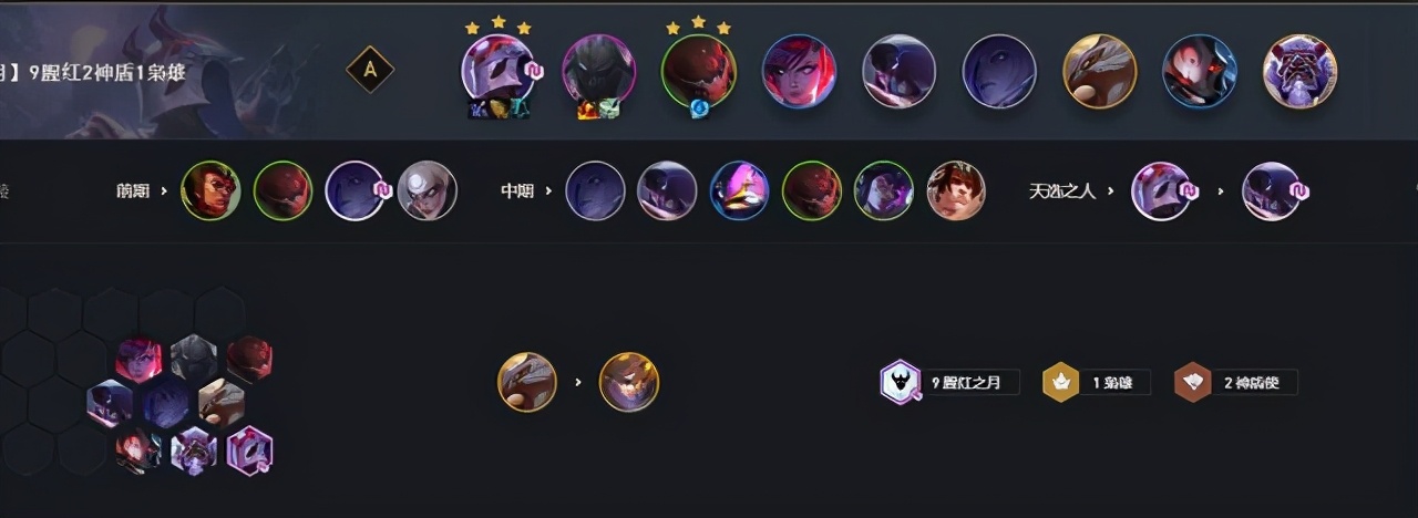 云顶之弈：官方给出高胜率阵容，夜幽很强势，八斗九猩红胜率最高