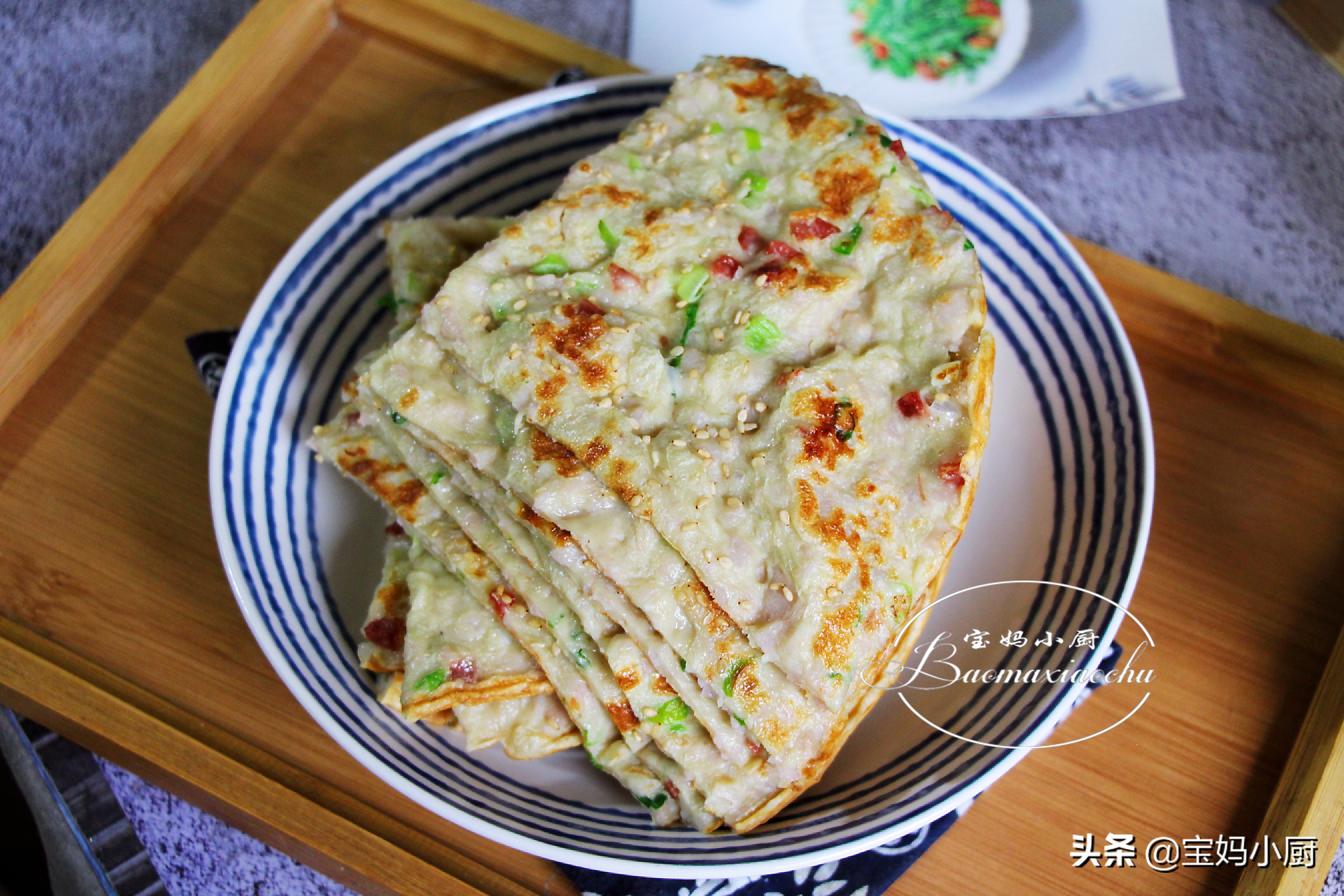 春季早餐，牛奶和雞蛋換個吃法，烙成餅老​​少都喜歡，營養又快手