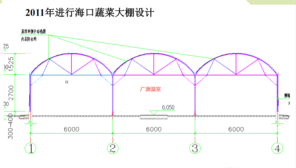 南方低纬度温室大棚及其设计参考