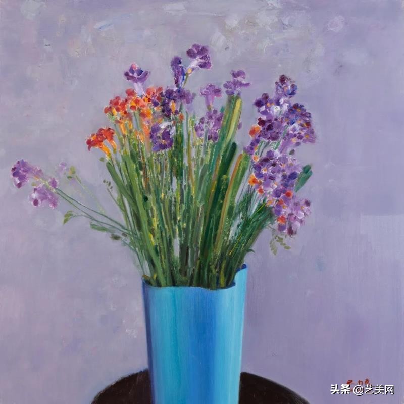 绽放——著名画家王力克笔下的生命之花