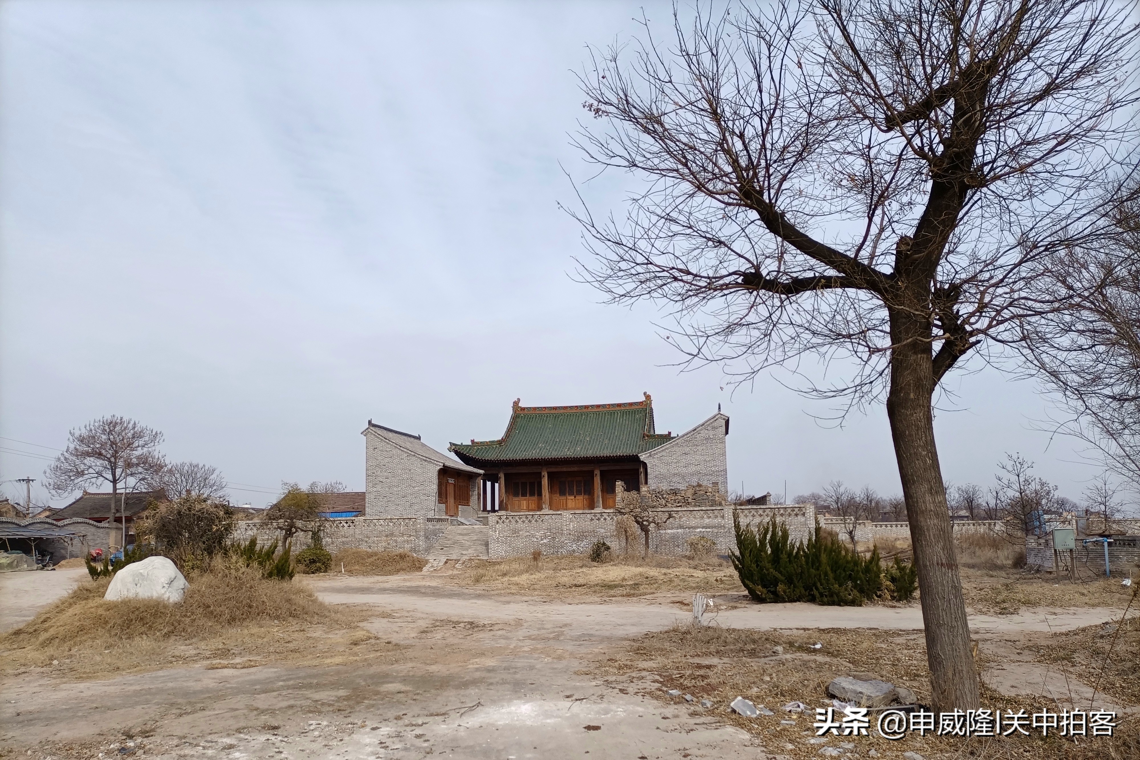 大荔县大寨子村：再访岱祠岑楼和金龙寺塔