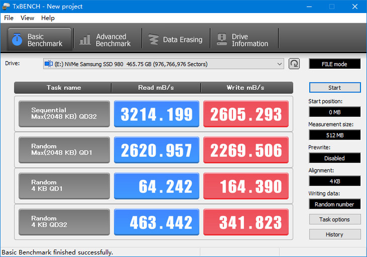 读取超3500MB/S 三星980 NVMe M.2高性能固态硬盘评测