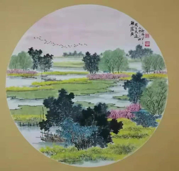 画家蒋新福——笔墨横姿 妙手丹青