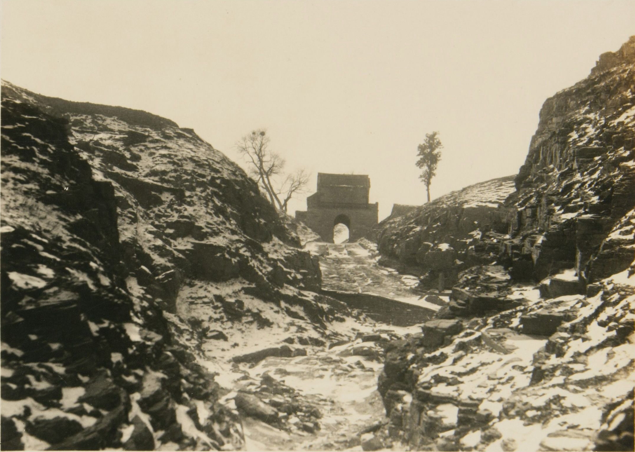 民国老照片：1929年的山东淄博，春秋战国遗址遍地