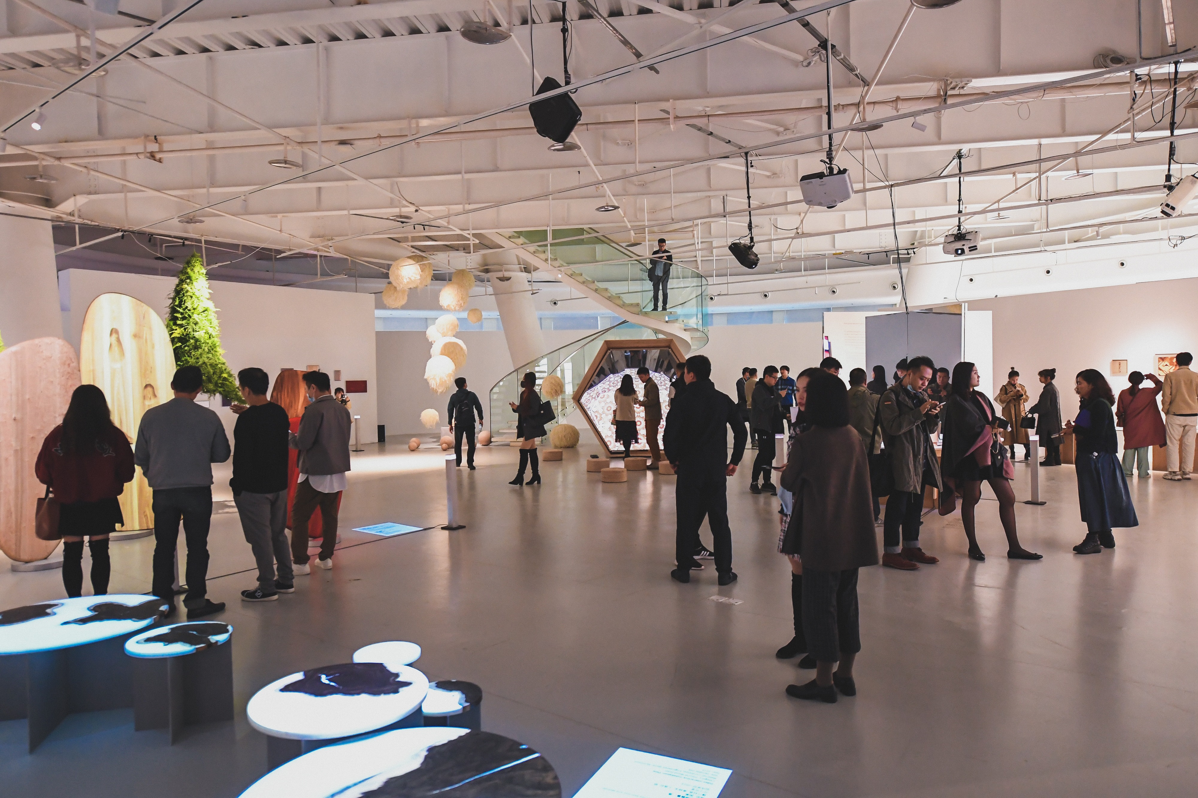 陈小丹、崔旭联合个展在原美术馆盛大开幕