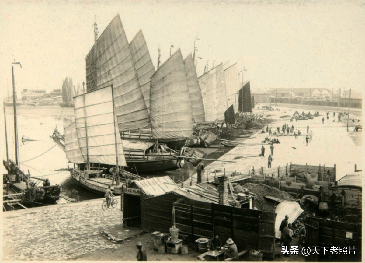 1924年的辽宁大连城市街景及名胜名所照片
