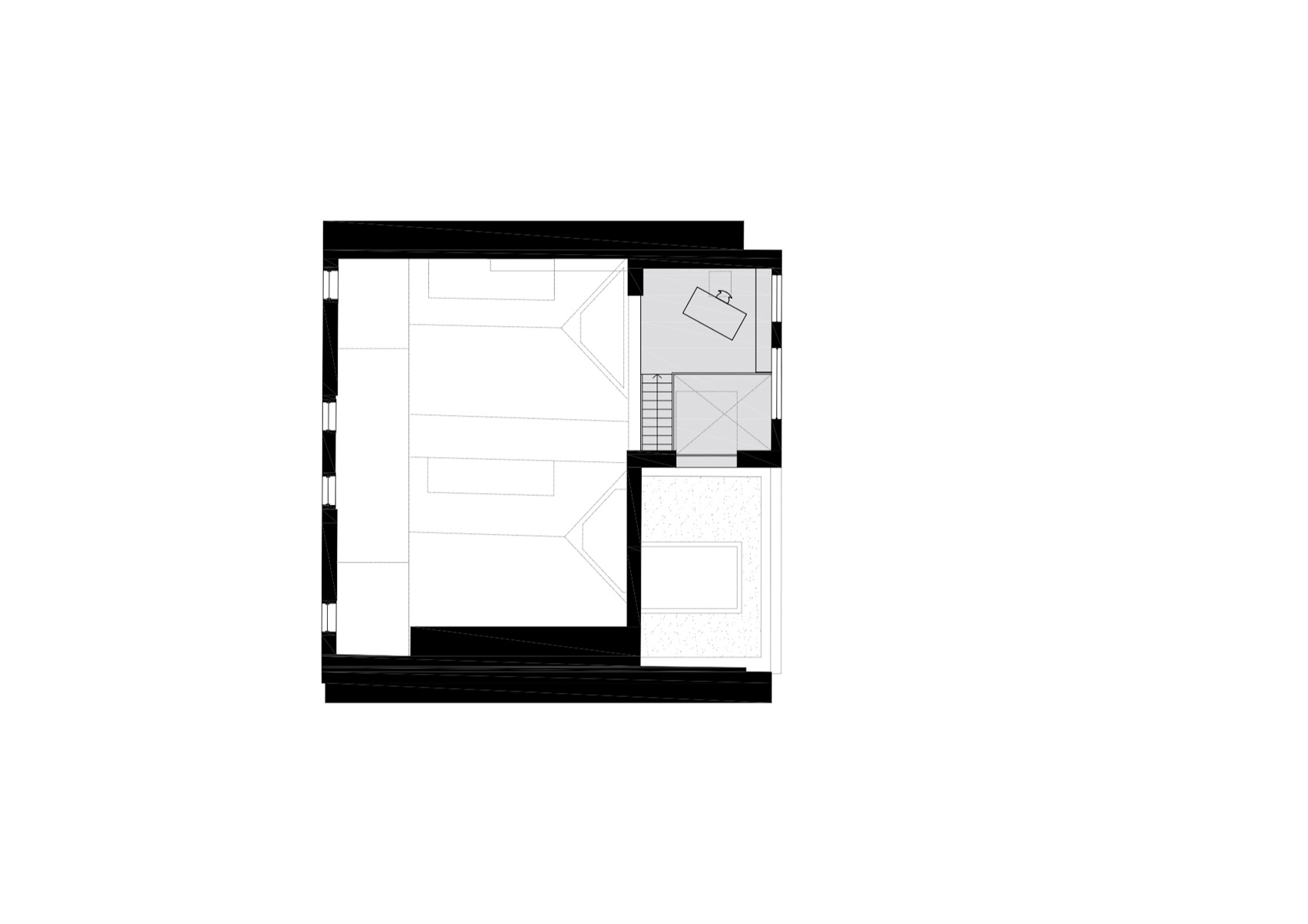 艺术家工作室改造的超高挑空LOFT住宅，四口之家与艺术藏品共舞