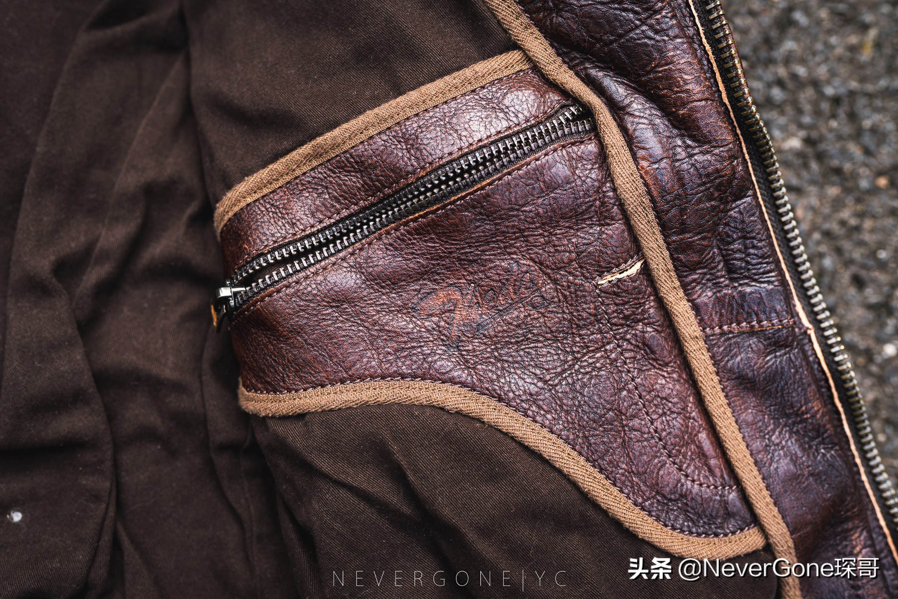 小众没人气的皮衣：Thedi J100做旧机车皮衣