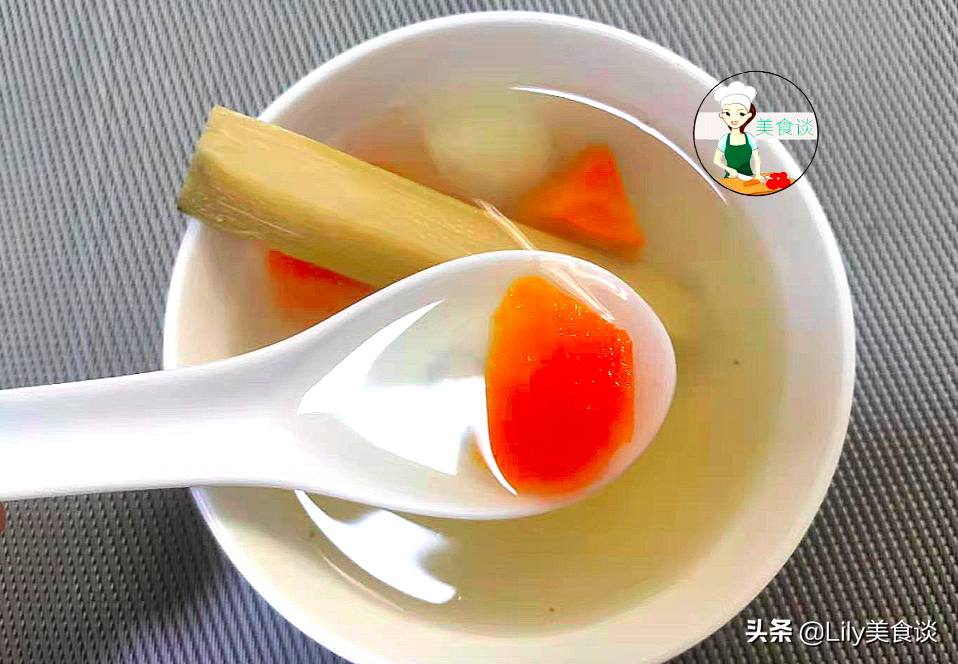 图片[2]-竹蔗马蹄茅根糖水做法步骤图 清香甘甜特别滋润-起舞食谱网