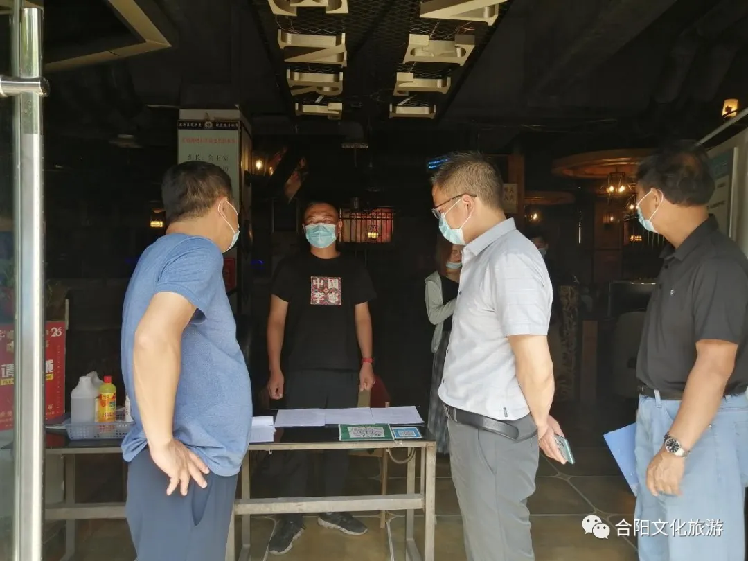 合陽縣文化市場綜合執(zhí)法大隊加強文旅市場疫情防控檢查行動