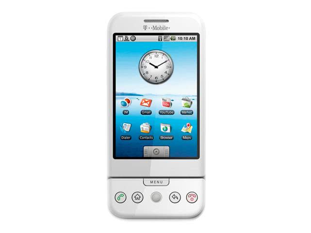 HTC G1：安卓系统第一机，也是让史蒂夫乔布斯无可奈何的手机上