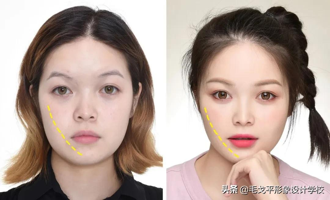 脸大必看 | 神奇纵向化妆术,让你瞬间拥有精致小脸