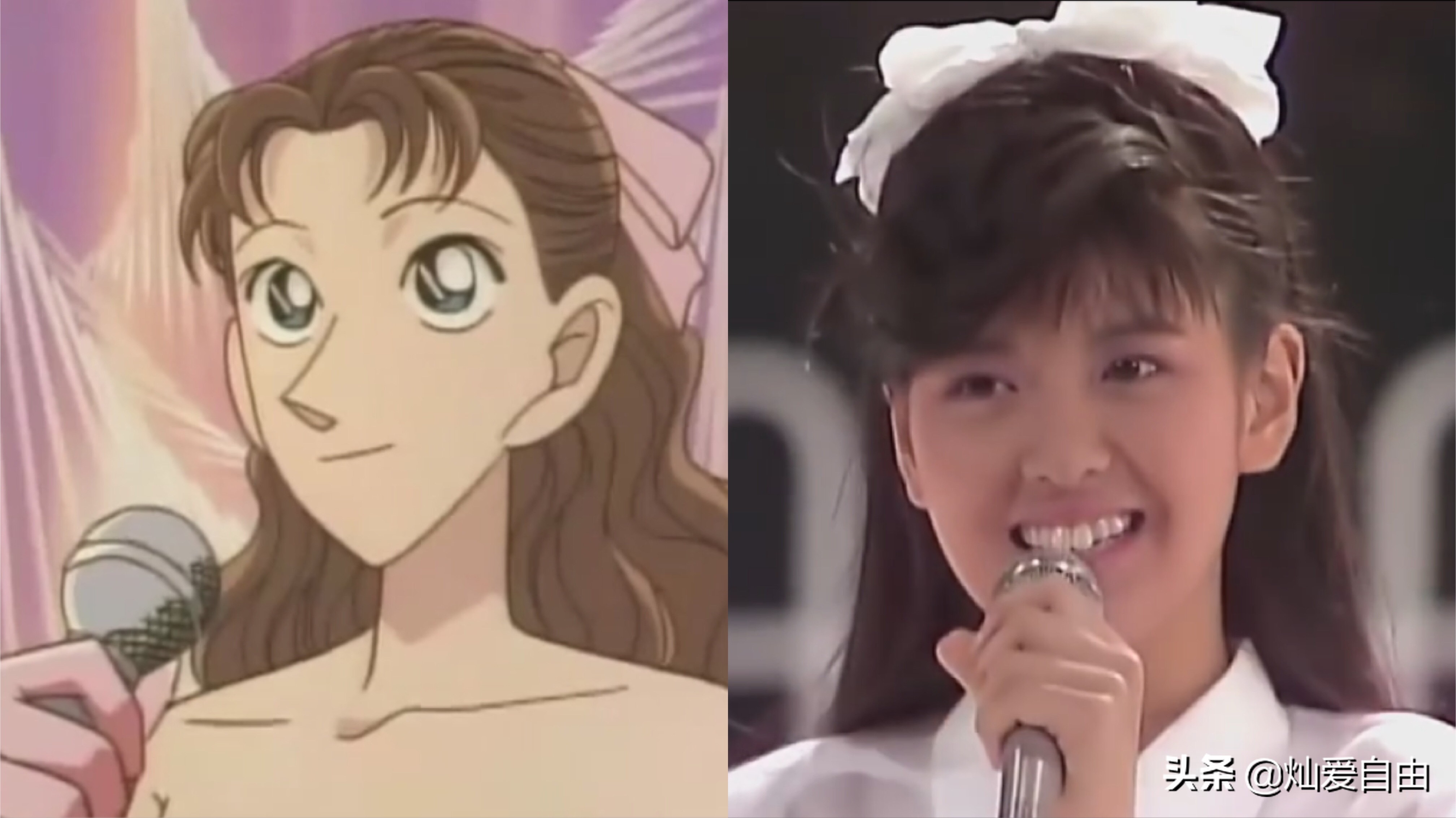 工藤静香、坂井泉水，动漫人物原型存疑，美人