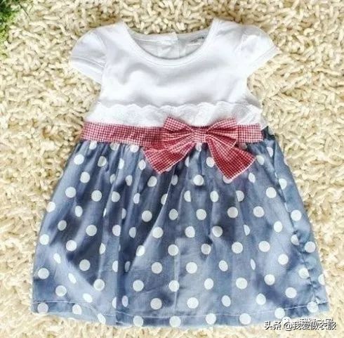 夏季漂亮的女宝宝的小裙子，宝妈们都来做一条