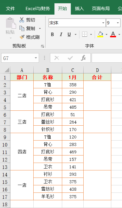 Excel合并单元格下的数据处理：想合并就合并吧