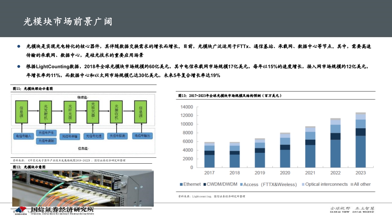 光通信产业专题报告：硅光模块大有可为