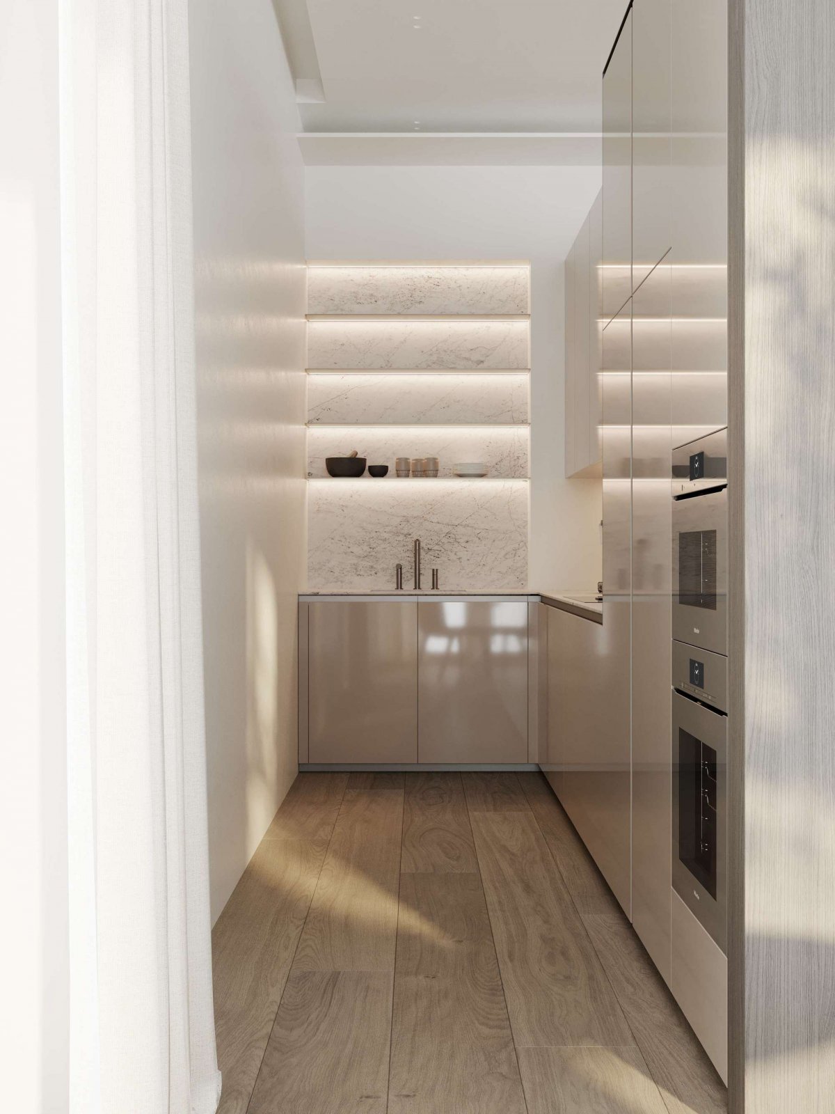 现代 | 208M²大平层，看看俄罗斯设计师怎么装修
