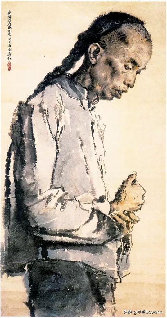 手望鉴赏 | 蒋兆和先生《流民图》,近代中国人文关怀之巅